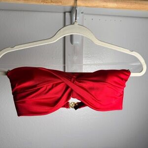 Victoria's Secret Red Bikini Top